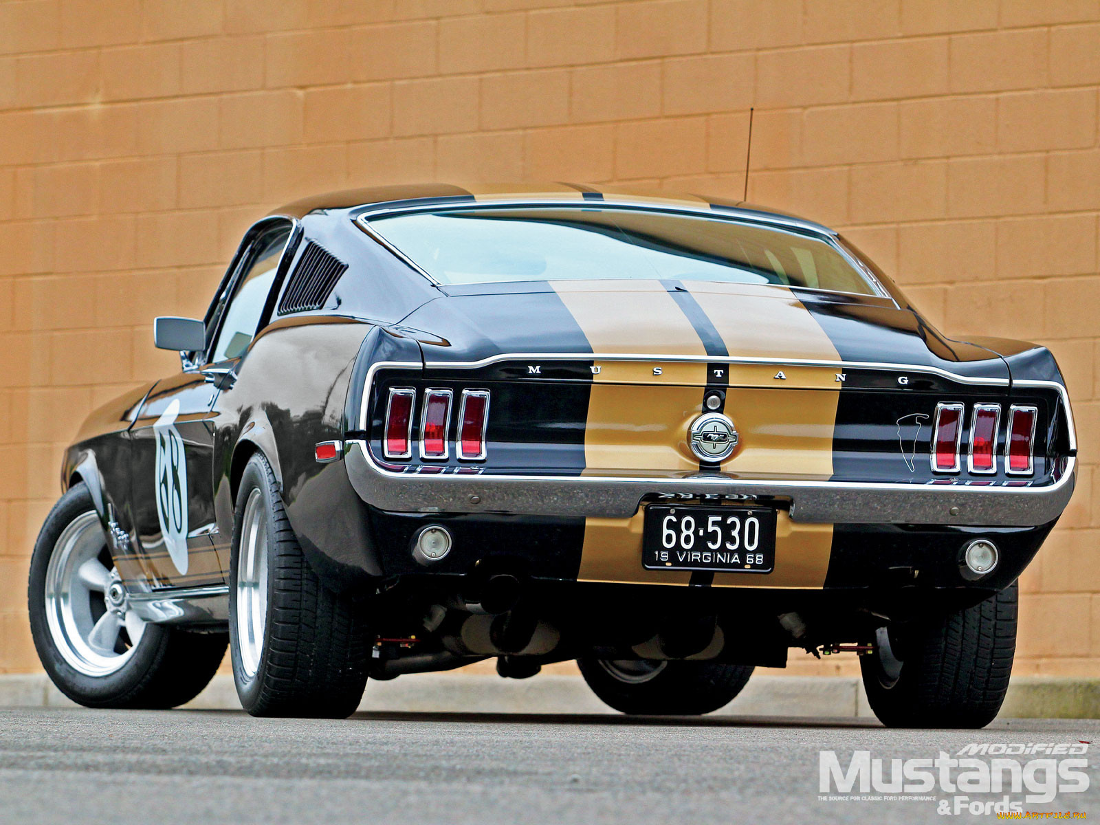 1968, ford, mustang, gt, fastback, 
